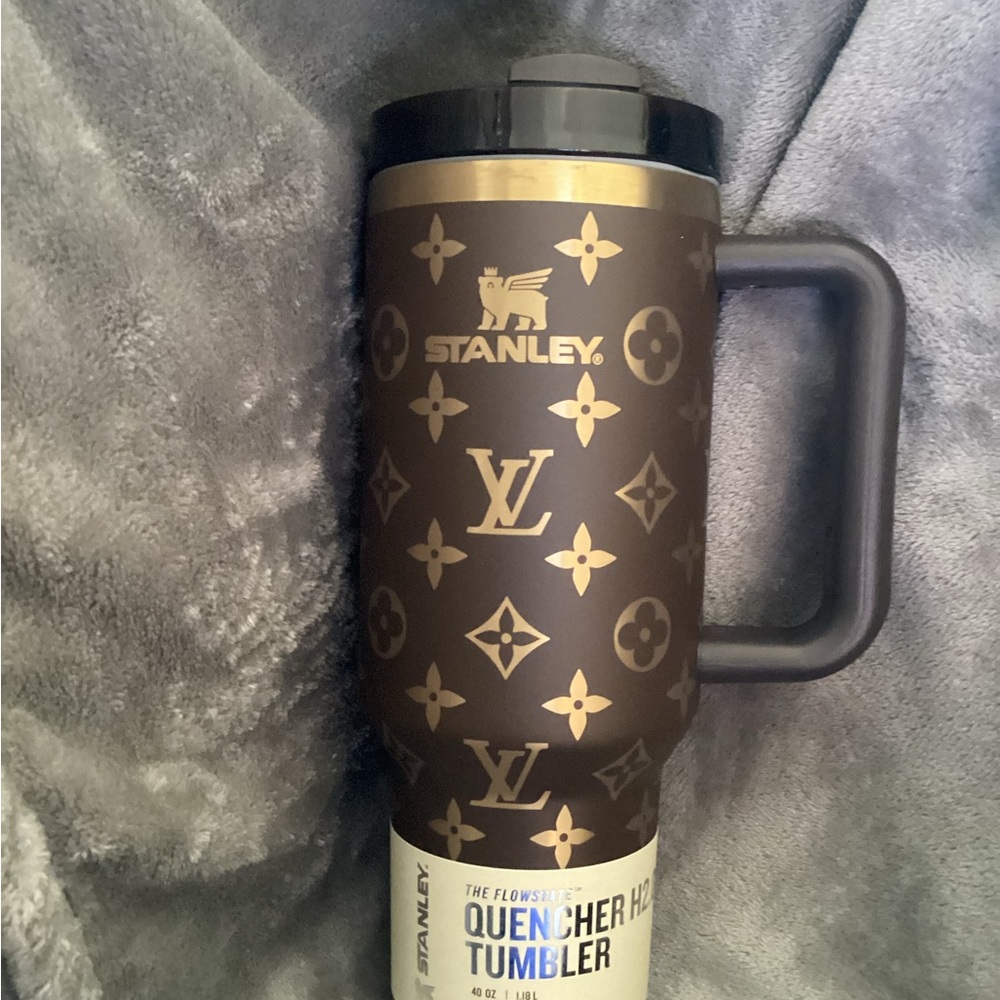 Stanley Brown Tumbler with Monogram Design